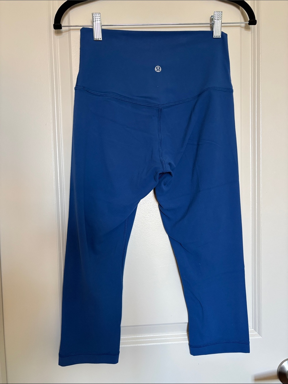 lululemon athletica Blue High-Rise Cropped Leggings